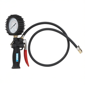 Pistola de Inflado Fervi con Manómetro y Manguera para Inflar Neumáticos - Product Image 2