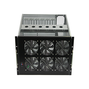 7u 6 GPU Trường Hợp Máy Chủ Máy Chủ Khung Gầm Rackmount Gpu Trường Hợp Máy Chủ Video Card Đồ Họa RX580 RTX 3060 - Product Image 1