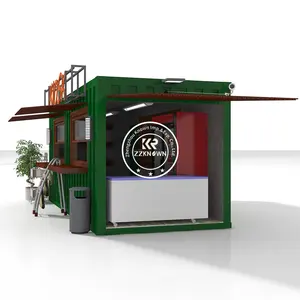 2024 Niedriger Preis Container Home Luxus Moderne Design-Ideen Großes Flat Pack Container House für Coffee Shop