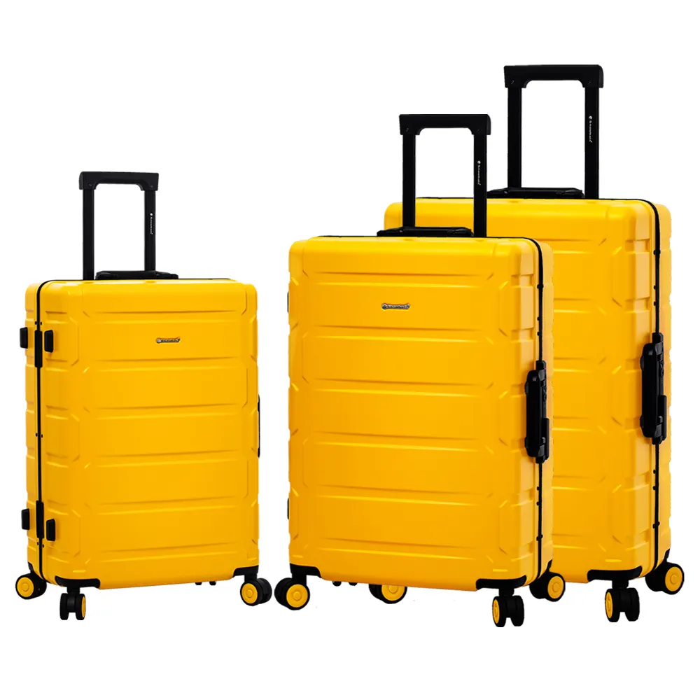 Large size suitcase portable for aircraft Aluminum frame reinforcement