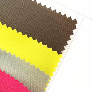 ผ้าเต็นท์สีเทาอ่อนกันน้ํา Pu เคลือบผ้าฟอร์ด 210D คู่สาย Ripstop - Product Image 3