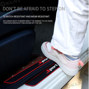 Kelenate universel PVC voiture accessoires pare-chocs arrière <span class=keywords><strong>seuil</strong></span> protecteur plaque bande <span class=keywords><strong>porte</strong></span> <span class=keywords><strong>seuil</strong></span> plaque seuils protecteurs voiture autocollants - Product Image 3