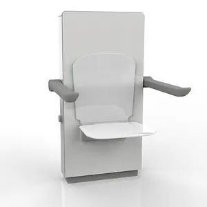 Прочный стул для душа в ванную комнату, легкое Складное Сиденье для душа для пожилых людей, сертификат TUV, 200 кг