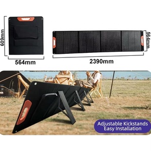 Panel <span class=keywords><strong>Solar</strong></span> Portátil Plegable de 200W a Precio de Fábrica para Estaciones de Energía <span class=keywords><strong>EF</strong></span>/Jackery/Anker, IP68, 25% de Alta Eficiencia, para Camping y Autocaravanas - Product Image 4