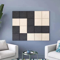 Divers panneaux acoustiques de mur de Soundboard du carré KTV de couleur nouveaux pour l'absorption acoustique diverses couleurs
