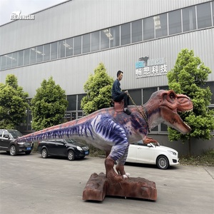 ขายร้อนเดิน Animatronic ขี่ไดโนเสาร์หุ่นยนต์สนุกสนาน - Product Image 1