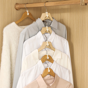 Clothing Organizer Hanger With Connecting <b>Hooks</b> Green And Off White 10 Pack For Wardrobe Closet Storage - Product Image 2