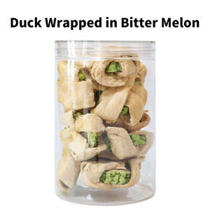 Snacks Liofilizados de Pato y Pera Balsámica para Gatos y Perros - Hecho en China - Masticables para Entrenamiento y Apoyo a la Salud <span class=keywords><strong>Gastrointestinal</strong></span> 70g - Product Image 2