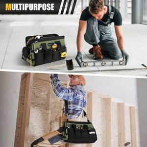 Bolsa de Herramientas Profesional de Gran Tamaño para Hombres, Personalizable, para Ingenieros, Carpinteros, Técnicos de Plomería, Fontaneros, Electricistas - Product Image 6