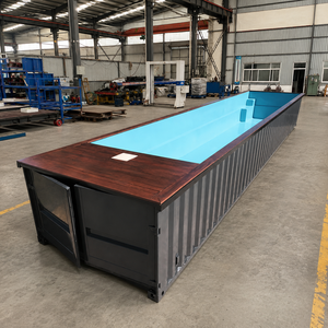 Piscina Prefabbricata di Lusso in <span class=keywords><strong>Container</strong></span>, Piscina Modulare Portatile per Esterni, per Ville, Giardini, Resort e Hotel - Product Image 2