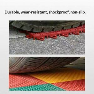 Suelo Suspendido para Interiores/Exteriores para Jardín de Infantes, Cancha de Baloncesto, Baño, Ducha, Tapete Antideslizante Encastrable Elevado 3G - Product Image 3