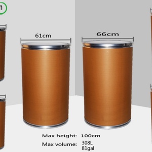 Fût en fibre simple de 49 gallons, revêtu à l'intérieur du cylindre, résistant à l'usure, réutilisable - Product Image 4