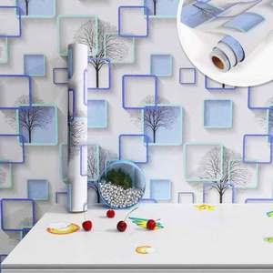 Papel tapiz autoadhesivo con estampado chino, impermeable, para Decoración - Product Image 1
