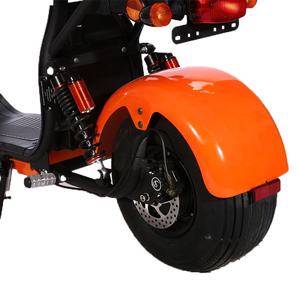 Vélo tout-terrain Harlem électrique Citycoco conforme CE <span class=keywords><strong>EMC</strong></span> EEC double batterie au lithium 20ah Pro Model1500w 200kg Wide Fat Tire - Product Image 4