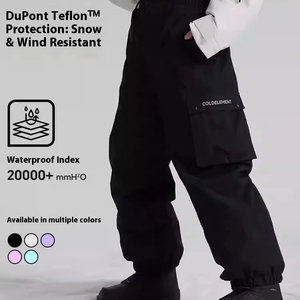 Pantalones de Esquí Profesionales de 3L para Deportes al Aire Libre, Cálidos, Transpirables, Impermeables, Resistentes al Viento, para Hombre y <span class=keywords><strong>Mujer</strong></span> - Product Image 3