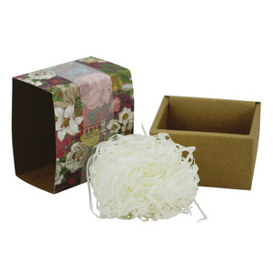 Recycled Die Cutting Small <b>Square</b> Paper Soap Craft Box Design With Sleeve - Product Image 1