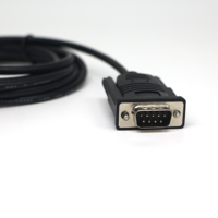 Cable de Depuración Serial RS485 Industrial USB a DB9 de 9 Pines Macho, con Cubierta de PVC y Cobre Puro para Transferencia de Datos de Dispositivos Industriales