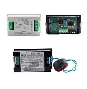 LCD digital display AC voltage ammeter test plug display multi-function digital display ammeter power meter