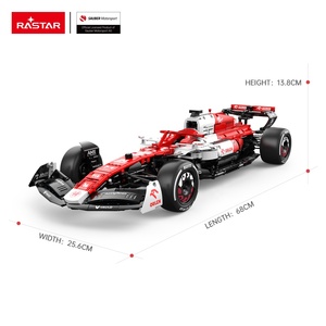 2023 recién llegados juguetes RASTAR 2261 Uds 1:8 Alfa Remeo F1 modelo de coche de carreras Rc bloques de construcción coches Moc DIY juguetes educativos para niños - Product Image 6