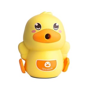 Sacapuntas manual de plástico Skv Duck para estudiantes, material escolar para niños. - Product Image 5