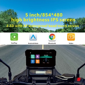 Pantalla de 5 Pulgadas para Motocicleta a Buen Precio, Impermeable IPX8, con Navegación BT, Carplay y Pantalla IPS de Alto Brillo - Product Image 5