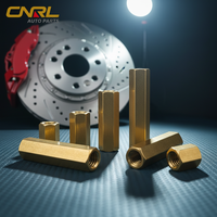 RuiLi Verified Brass Hex Standoff M3-8 H59 Material Female Female Threaded Spacer Drone Frame for PCB Motherboard Mounting Bolt
