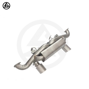 Échappement titane CSZ pour Porsche 718 <span class=keywords><strong>GT4</strong></span> <span class=keywords><strong>RS</strong></span> 4.0L essieu de silencieux <span class=keywords><strong>2022</strong></span> valve arrière sport échappement catback - Product Image 4