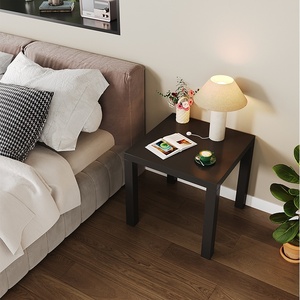 Simple Nordic Coffee <strong>Table</strong> Wood Bedside <strong>Table</strong> <strong>Small</strong> Square Sofa <strong>Side</strong> <strong>Table</strong> for Home, Office, Living Room - Product Image 2