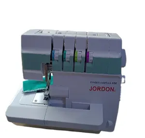 Machine à coudre avec 13 points de surjet de base, ourlet roulé facile, <span class=keywords><strong>bras</strong></span> <span class=keywords><strong>libre</strong></span> pour la couture circulaire, alimentation différentielle pour une couture parfaite - Product Image 1