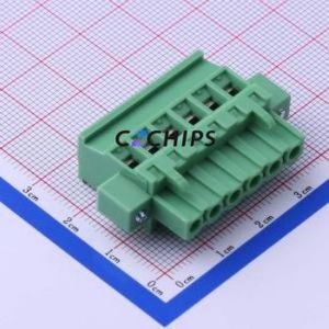 KF2EDGKAM-5.0-6P Plug-in Terminal Block P=5mm Connector Plug Screw Fixing 1x6P 5mm - Product Image 1