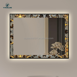 <span class=keywords><strong>Miroir</strong></span> intelligent <span class=keywords><strong>de</strong></span> luxe au design artistique, <span class=keywords><strong>miroir</strong></span> mural LED pour <span class=keywords><strong>salle</strong></span> <span class=keywords><strong>de</strong></span> <span class=keywords><strong>bain</strong></span>, <span class=keywords><strong>luminaire</strong></span> <span class=keywords><strong>de</strong></span> maquillage intelligent anti-buée pour salon et hôtel - Product Image 5