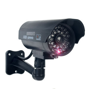 02CCTV <b>Security</b> Dummy <b>Camera</b> Home Office <b>CCTV</b> <b>Security</b> Flashing IR Red LED Waterproof Outdoor Indoor Black Silver - Product Image 6