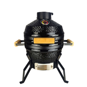 Marmite de 13 pouces BBQ Grills extérieur en acier inoxydable charbon de bois <span class=keywords><strong>Kebab</strong></span> fonte classique noir Barbecue foyer Patio BBQ <span class=keywords><strong>Gril</strong></span> - Product Image 2