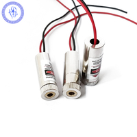 3-5v 650nm 660nm 100mw Red Dot Laser Module Focusable Lens for Lighting Alignment