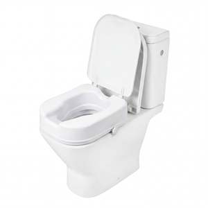 Rialzo per WC Quadrato per Anziani (10 cm), Rialzo per WC Quadrato per Adulti con Coperchio PEPE P30041 - Product Image 3