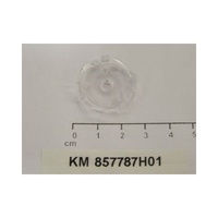 Bouton en plastique au design moderne KM857787H01 compatible avec les pièces d'ascenseur KONE avec garantie d'un an pour les hôtels et les supermarchés