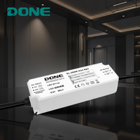 Controlador LED DALI-2 de la Serie DONE RAS de 30W-200W, 12V 24V 36V 48V, Regulable, Clase II, IP67, para Galerías, Museos y Comercios de Alta Gama