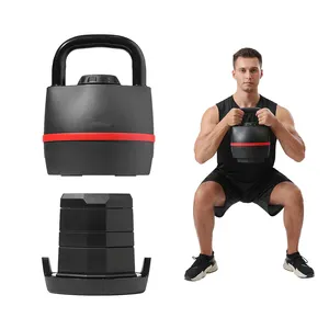 40 LB Adjustable Fitness Kettlebell / Dumbbells / Must-Have Pieces of Fitness Equipment for Home Workouts / Unlimited