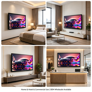 Smart TV de 43 Pulgadas, Pantalla LED Android, WiFi, Bluetooth, FHD 4K, Panel Plano, Televisor para Casa u Hotel, Smart TV, Pantalla - Product Image 2