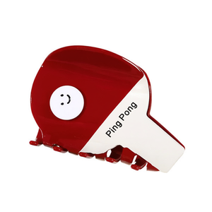 Fermacapelli con impugnatura per palline da ping pong da 8,5 cm per donne e ragazze - Product Image 2