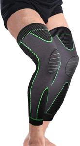 Genouillères antidérapantes allongées, genouillères <span class=keywords><strong>de</strong></span> compression, chaussettes <span class=keywords><strong>de</strong></span> soutien complètes pour les jambes, cuisses et mollets - Product Image 5