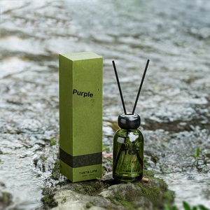 Fresh Tea Scent Reed Diffuser Essential Oil Gift Box Elegant Long Lasting Fragrance For Household Bedroom Decor - Product Image 2