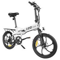 Bicicleta Eléctrica Urbana PVY Elektro 500W 25 km/h 10.4 Ah 80-100km con Suspensión Completa y Plegable
