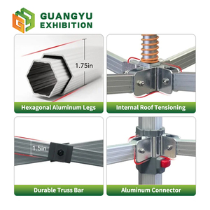 <span class=keywords><strong>Carpa</strong></span> Instantánea <span class=keywords><strong>para</strong></span> Exteriores de 3*4.5m, <span class=keywords><strong>Carpa</strong></span> Plegable con Impresión Personalizada, Gazebo con Toldo y Paredes Laterales - Product Image 5