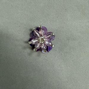 ZSY Hochzeitskleider Aufnähbare Kristall-Pailletten-Perlen Spitzenblume Handgefertigte Strasssteine 3D-Applikation für Abendkleider - Product Image 4