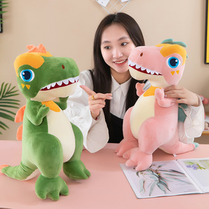 Juguetes <span class=keywords><strong>de</strong></span> Peluche Suaves y Esponjosos <span class=keywords><strong>de</strong></span> Dinosaurio T-Rex, Lindos Muñecos <span class=keywords><strong>de</strong></span> Peluche con 3 Opciones <span class=keywords><strong>de</strong></span> Color, Compañero <span class=keywords><strong>de</strong></span> Confort para Niños, Decoración para Guardería - Product Image 6