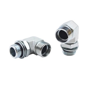 1CG9-OG 1DG9-OG Adaptateur de raccord de tuyau Raccords de tuyaux hydrauliques Filetage G3/4 BSP Goujon réglable Tuyau hydraulique <span class=keywords><strong>Coude</strong></span> à 90 degrés - Product Image 5