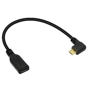 <b>Type</b> <b>C</b> To Micro <b>Usb</b> Adapter <b>Cable</b> Right Angle 3A Fast <b>Charging</b> For Android Devices - Product Image 2