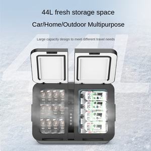Réfrigérateur pour voiture et maison à double usage Sans CFC 12V/24V 27L/33L/45L Petit réfrigérateur mobile pour camions - Product Image 4
