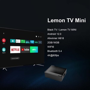 Limon <span class=keywords><strong>TV</strong></span> Mini H618 akıllı <span class=keywords><strong>TV</strong></span> kutusu Wifi6 BT5.4 ses uzaktan medya oynatıcı Set Top Box Android 12 Allwinner dört çekirdekli 4K <span class=keywords><strong>Video</strong></span> 5G - Product Image 3
